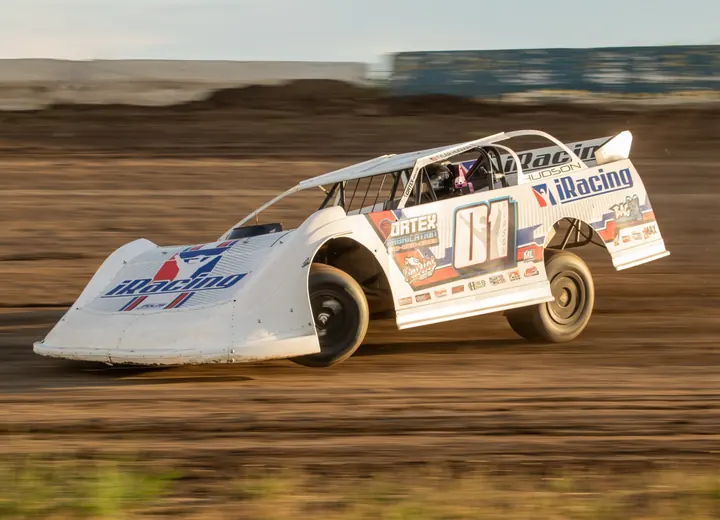 Tyler Hudson Racing action photo